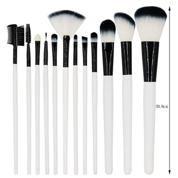 Beonon Essential Makeup Brush Set 20PCS – Foundation, Eyeshadow, Eyeliner, Daily - Picture 2 of 5